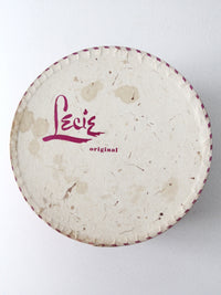 vintage 1940s Lecie Original hat box