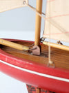 early 20th century model sailboat