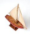 early 20th century model sailboat