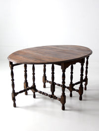 antique gate leg table