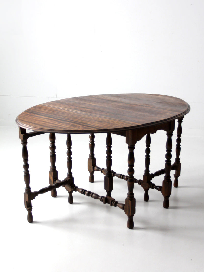 antique gate leg table