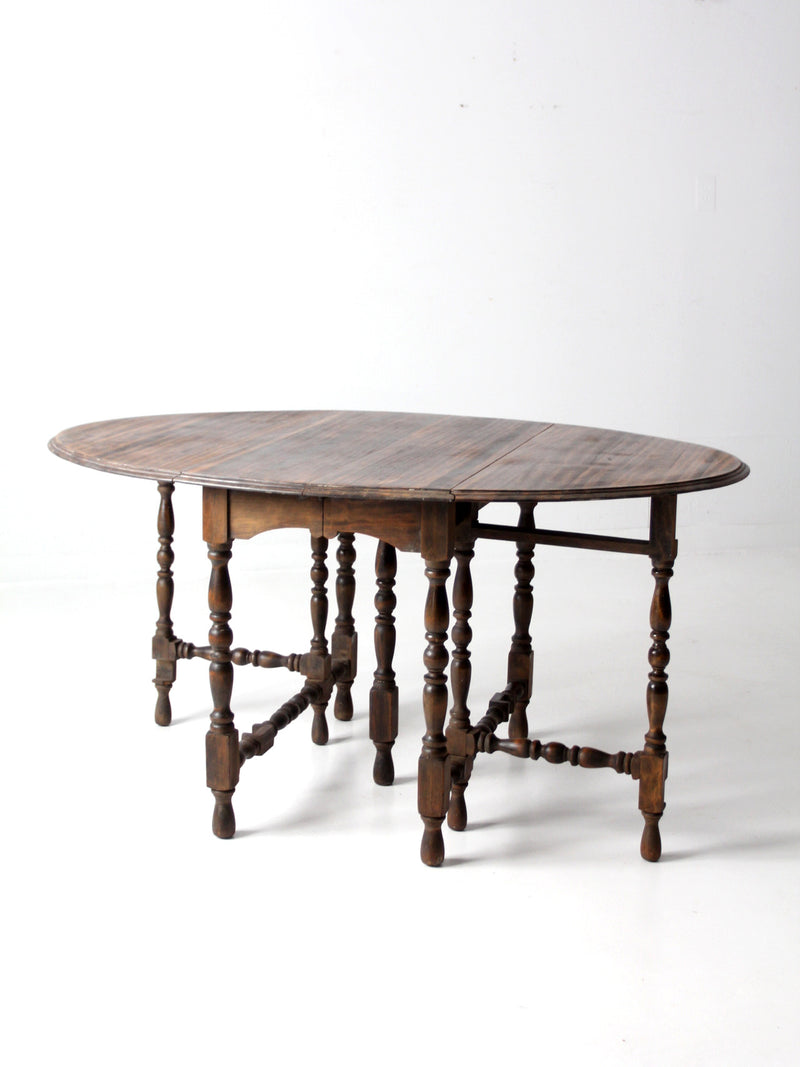 antique gate leg table