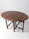 antique gate leg table