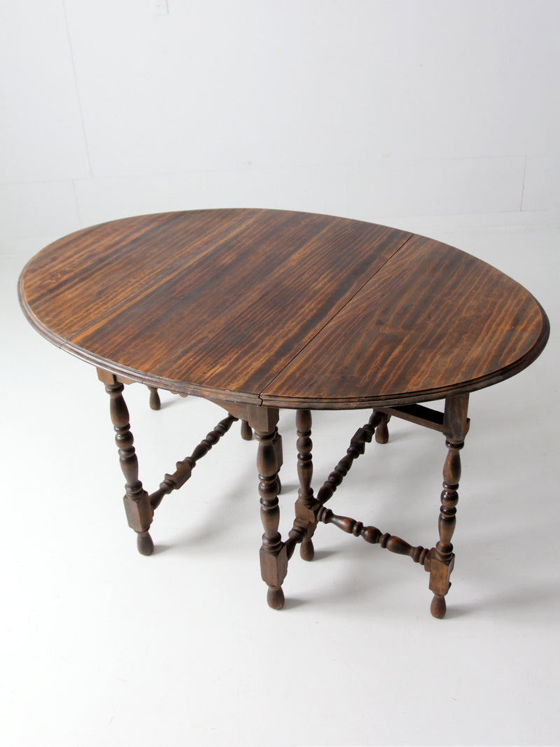 antique gate leg table