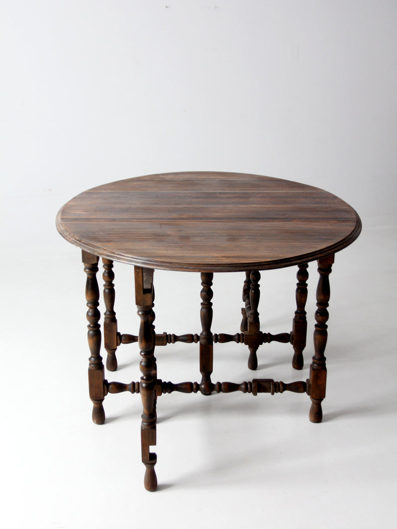 antique gate leg table