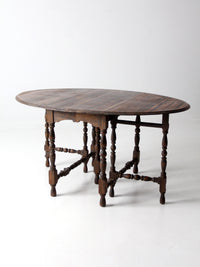 antique gate leg table