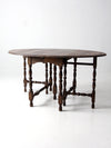 antique gate leg table