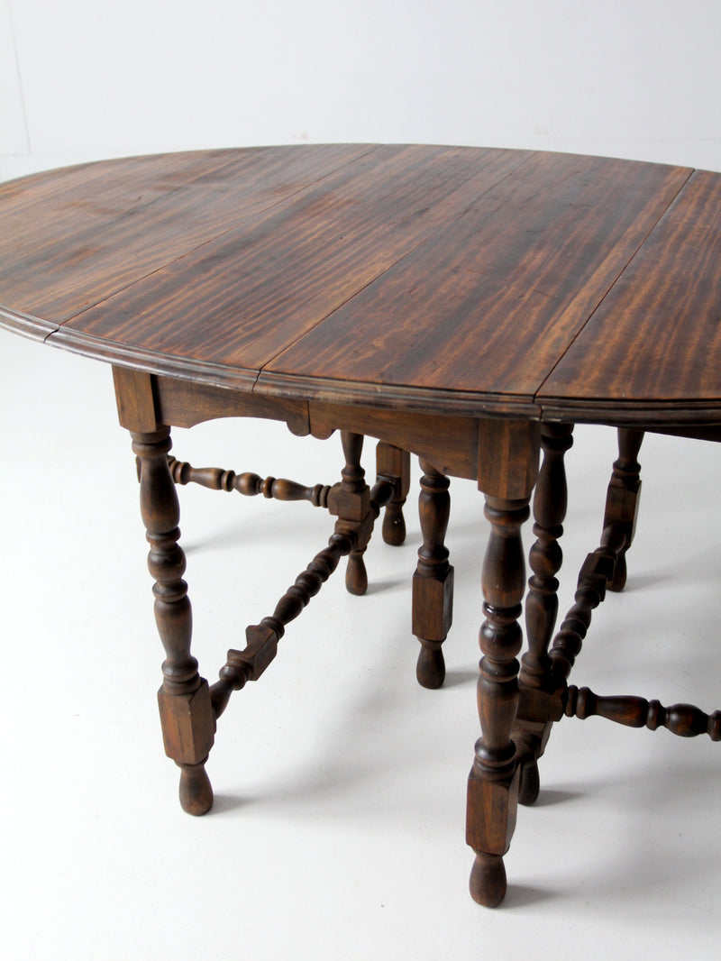 antique gate leg table