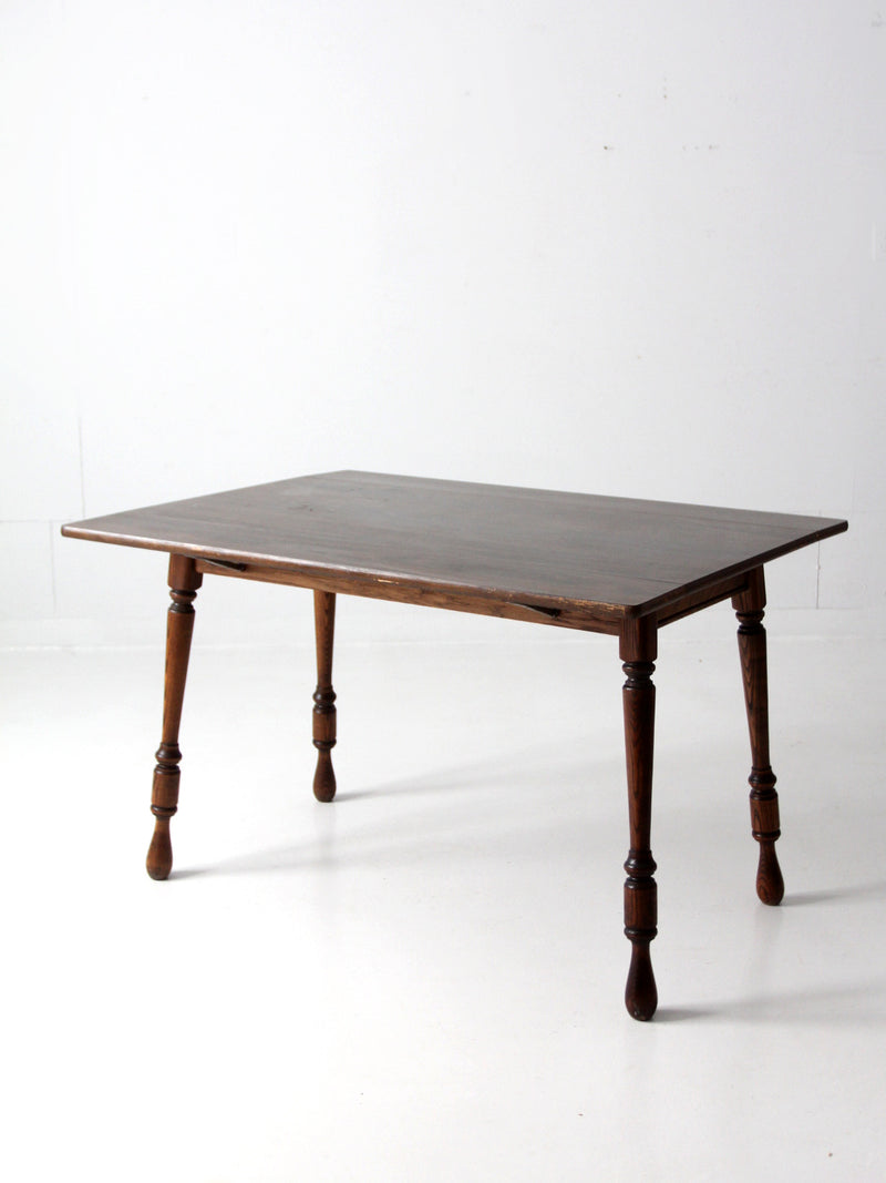 vintage drop leaf dining table