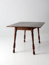 vintage drop leaf dining table