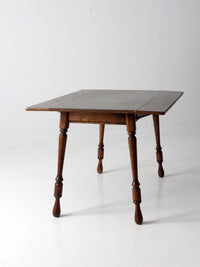 vintage drop leaf dining table