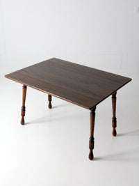 vintage drop leaf dining table