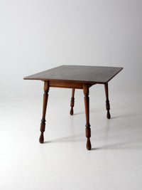 vintage drop leaf dining table