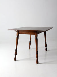 vintage drop leaf dining table