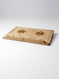 antique hand painted noodle board