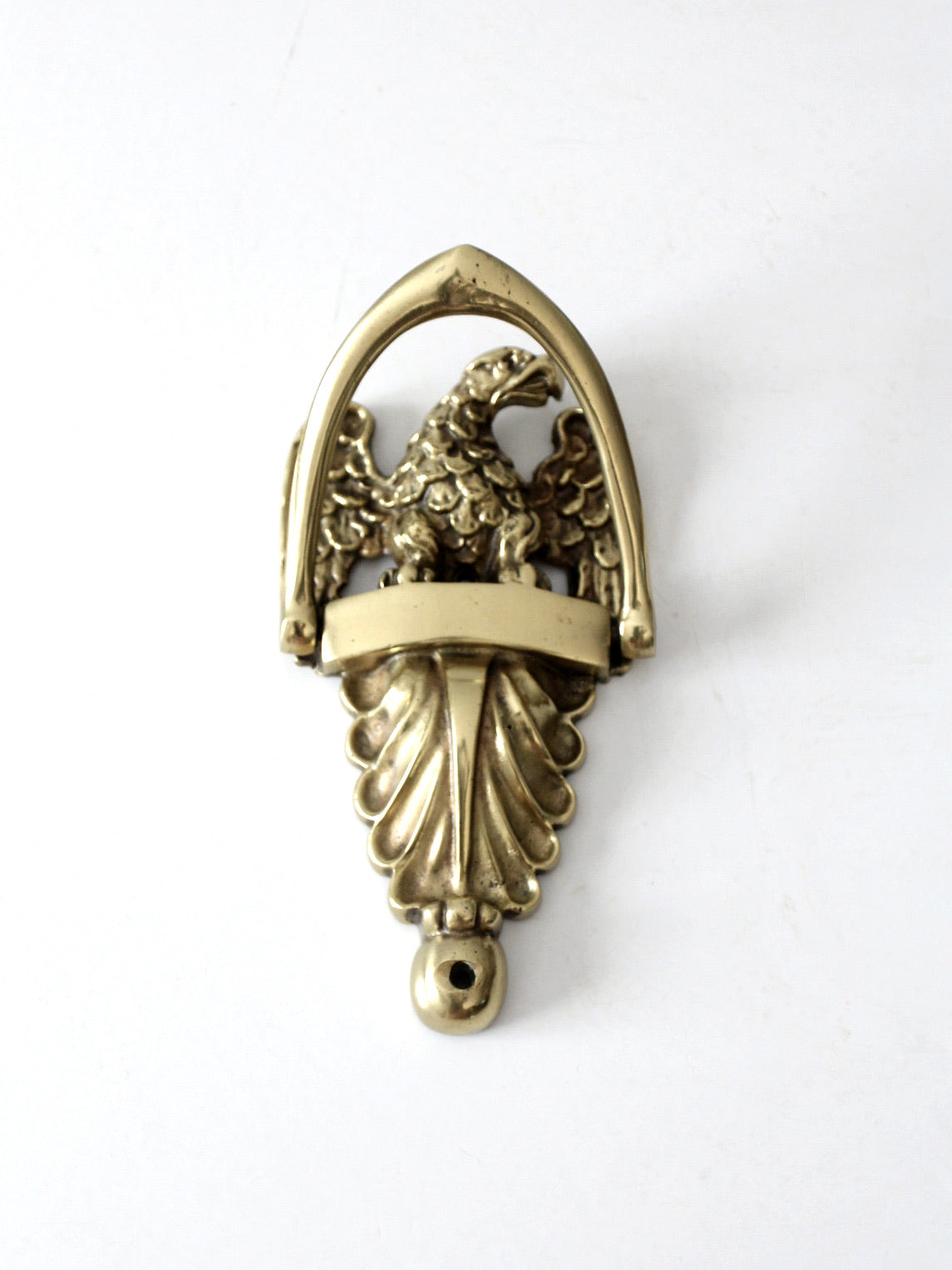 vintage brass eagle door knocker