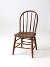 antique spindle back farmhouse chair