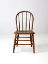 antique spindle back farmhouse chair