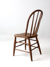 antique spindle back farmhouse chair