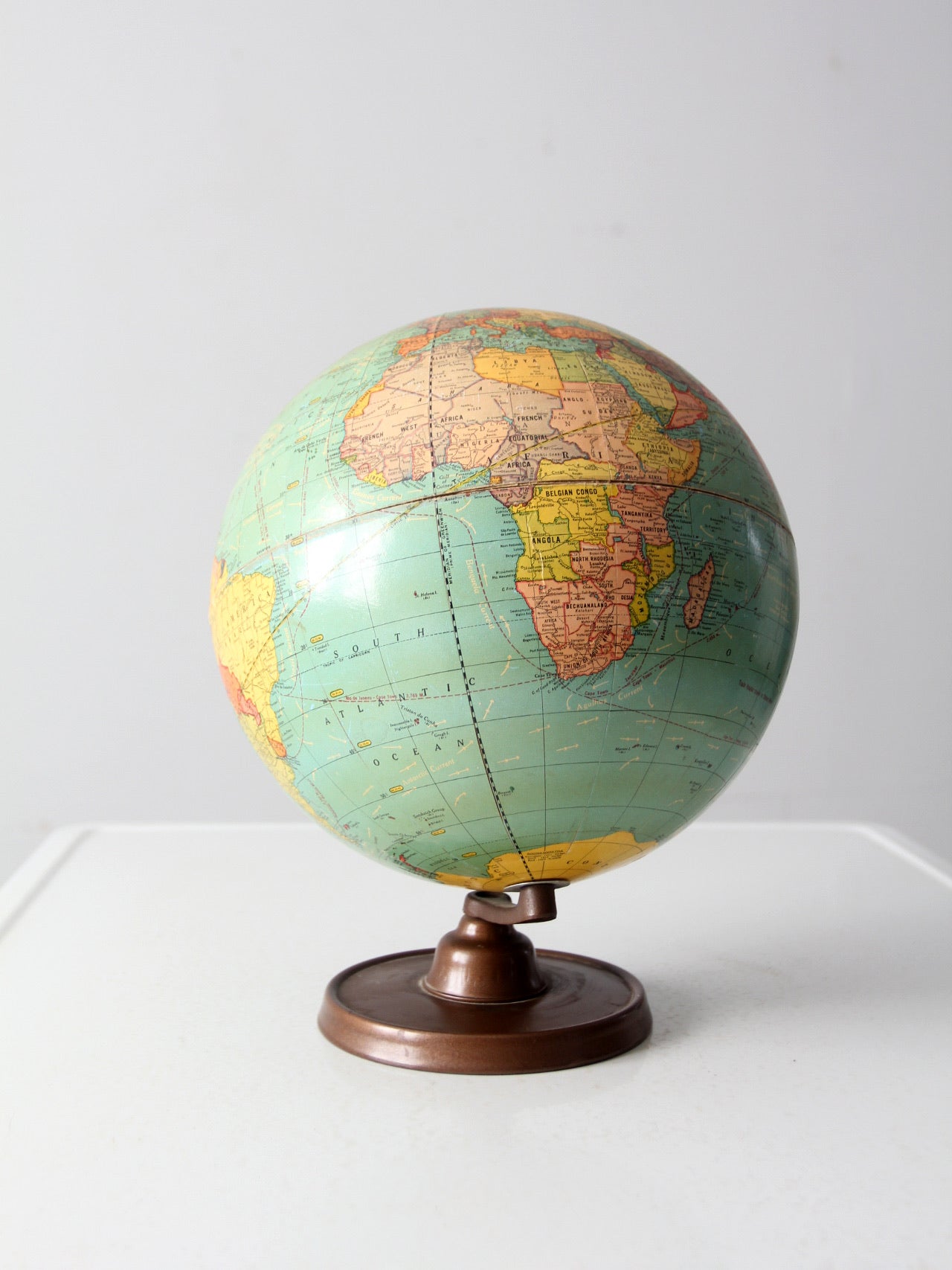 vintage Cram's 10.5 inch terrestrial globe – 86 Vintage