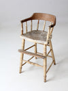 antique children's chair