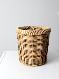 vintage woven basket