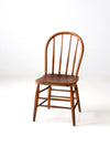 antique spindle back farmhouse chair