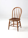 antique spindle back farmhouse chair