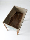 vintage metal washtub