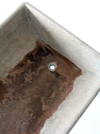 vintage metal washtub