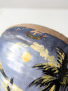 vintage hand painted coconuts Florida souvenir pair