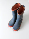 vintage kid's rubber boots