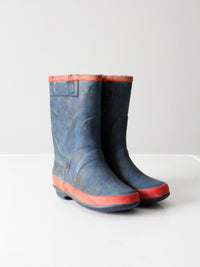 vintage kid's rubber boots