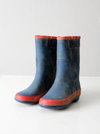 vintage kid's rubber boots