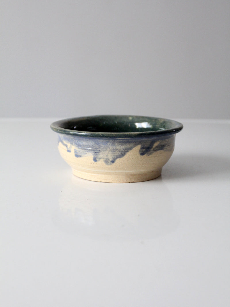 vintage studio pottery bowl