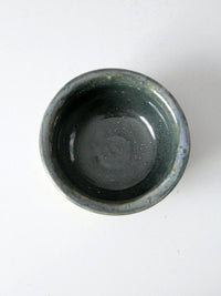 vintage studio pottery bowl