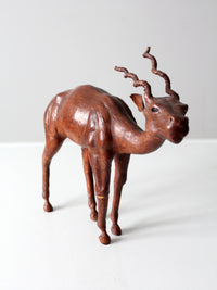 vintage leather antelope