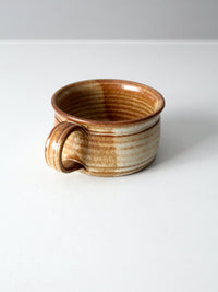 vintage studio pottery mug