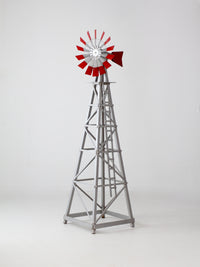 vintage garden windmill