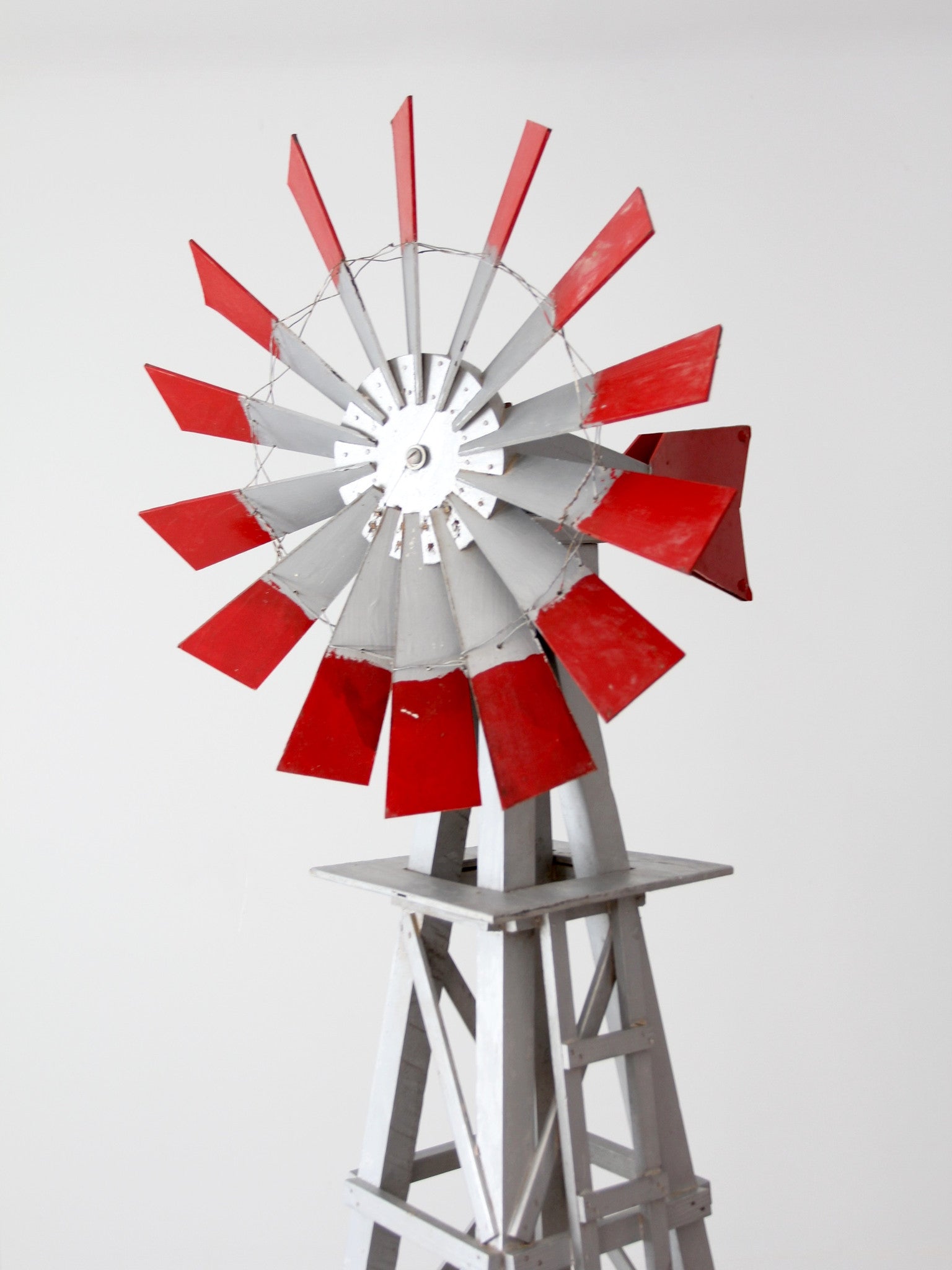 vintage garden windmill