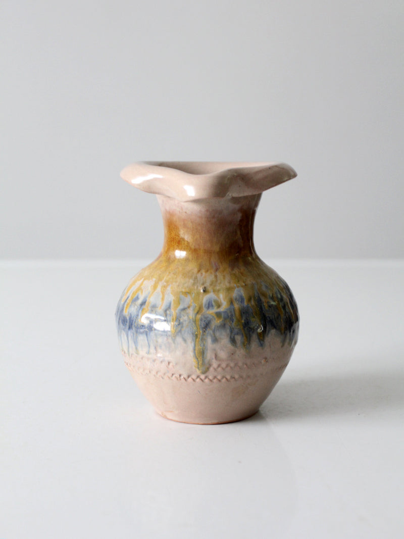 vintage Italian pottery pitcher