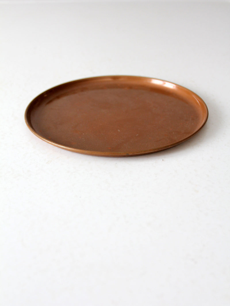 vintage copper tray