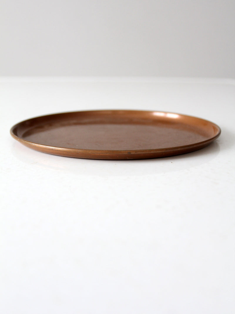 vintage copper tray