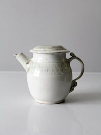 vintage studio pottery teapot