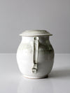vintage studio pottery teapot