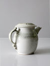 vintage studio pottery teapot