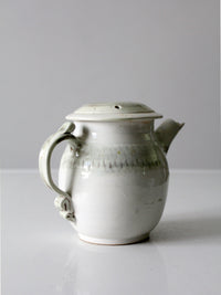 vintage studio pottery teapot