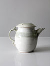 vintage studio pottery teapot