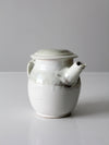 vintage studio pottery teapot