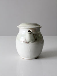 vintage studio pottery teapot
